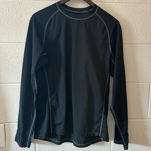 Kuiu Peloton 130 Mens Black Long Sleeve Fishing Hunting Shirt Medium Primeflex